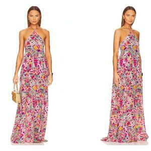 SWF - Halterneck Maxi Dress (Miro, Size M)